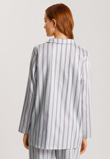 Sleep And Lounge Long Sleeve Pajama Set | Balanced Stripe 72414-2164